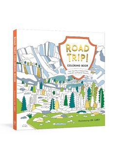 Road Trip! Coloring Book: Color Your Way to National Parks, Landmarks, and Roadside Attractions: A Coloring Book  - Image 2