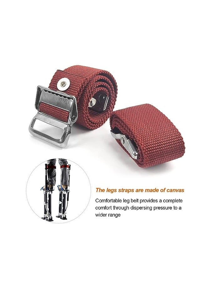 SYOSI Drywall Stilt Replacement Part Stilts Straps, Leg Band Straps, Nylon Adjustable Leg Fixation Strap Kit, for Street Performance, Home Improvement, High Wall Painting,  for Street Parades(2PCS)  - Image 3