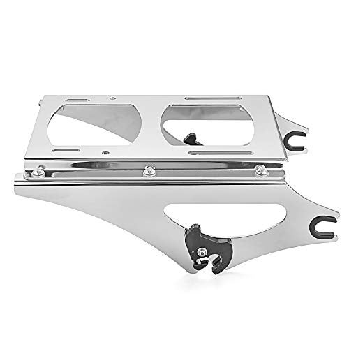 Mofun Tour Pack Mounting Rack Detachable Trunk Mount Compatible with Harley Touring Electra Glide Street Road Glide Road King Models 2009-2013 Chrome - Image 5