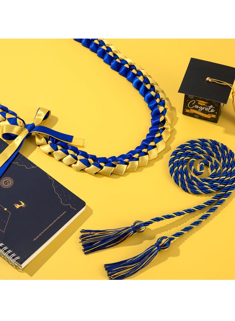 SOLARAE Graduation Honor Cords with Tassel, Graduation Class of Graduation Braided Necklace Gift for Men Women College Graduation Party Accessories - Image 4