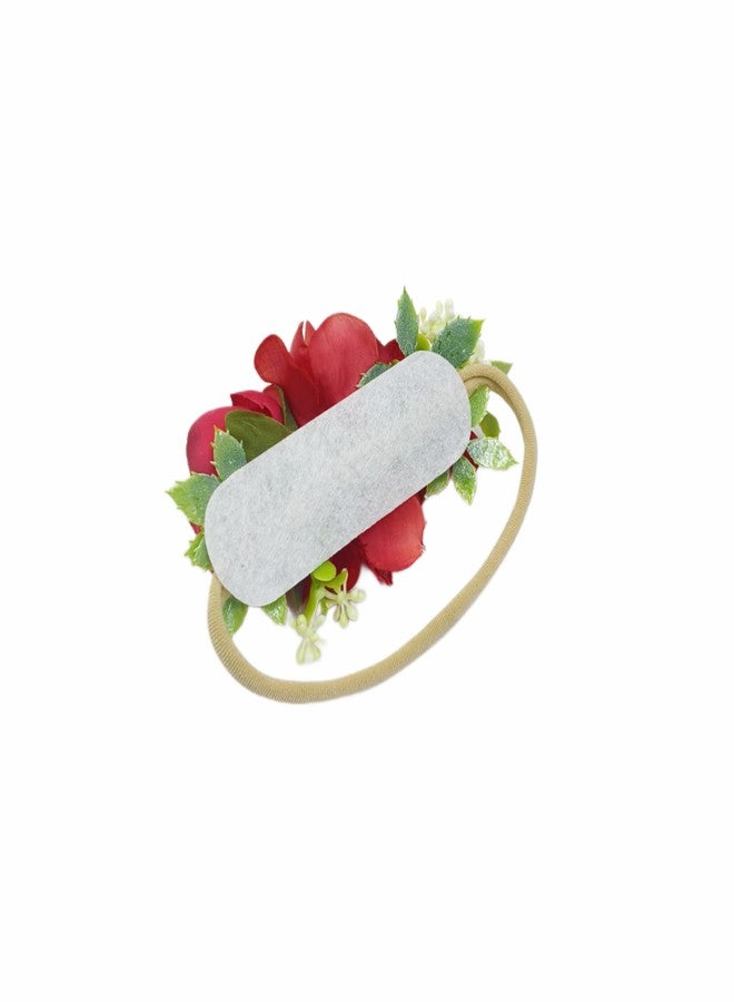 FAIRYTALE Floral Baby Headwear Soft Stretchable Elastic Headbands For Girls. - Image 3