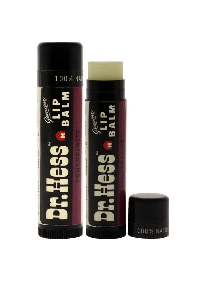 Dr Hess All Natural Lip Balm Pomegranate 4 Count - Image 1