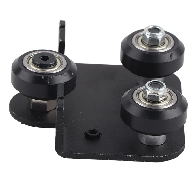 CR10S CR10 طابعة ثلاثية الأبعاد لوحة دعم خلفية بثق من سبائك الألومنيوم مع بكرة أسود - Image 1