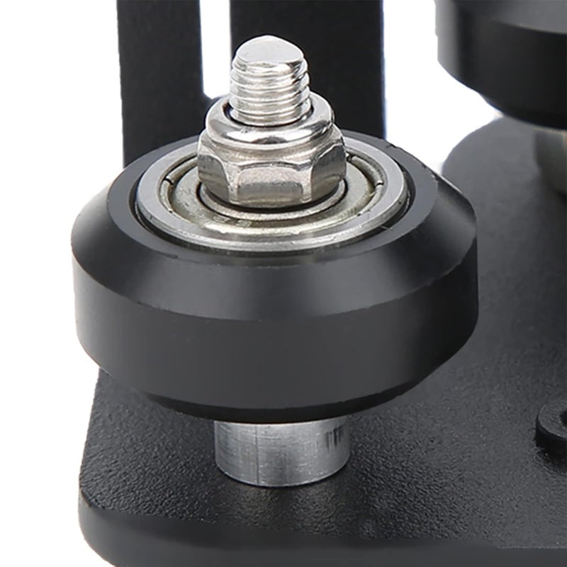 CR10S CR10 طابعة ثلاثية الأبعاد لوحة دعم خلفية بثق من سبائك الألومنيوم مع بكرة أسود - Image 4