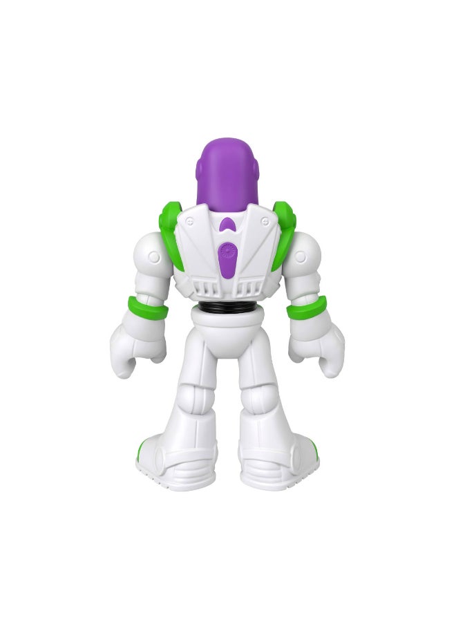 imaginext 9-inch Buzz Lightyear Action Figure with Articulation Wearing Signature Movie Look Inspired by Disney and Pixar Toy Story (Characters May Vary) - Image 3