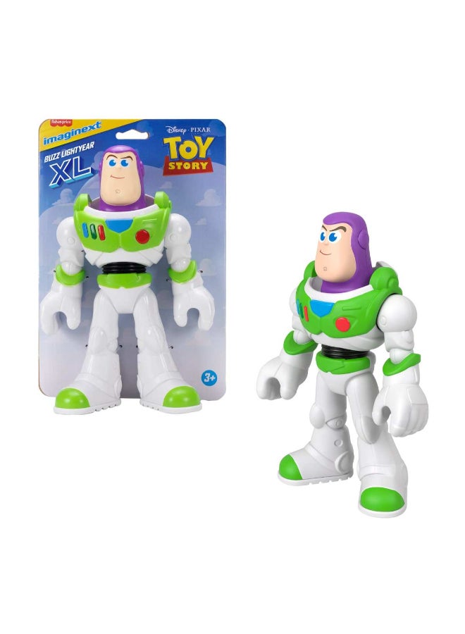 imaginext 9-inch Buzz Lightyear Action Figure with Articulation Wearing Signature Movie Look Inspired by Disney and Pixar Toy Story (Characters May Vary) - Image 1