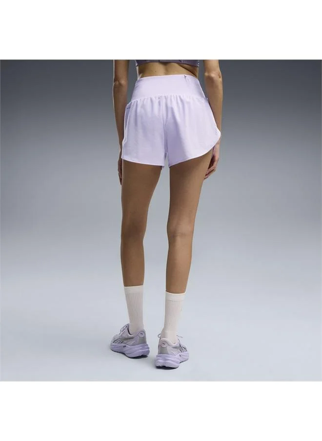 Puma Light Lavender Dreamrun dryCELL Running 3" Shorts Women for Women | Best Price UAE