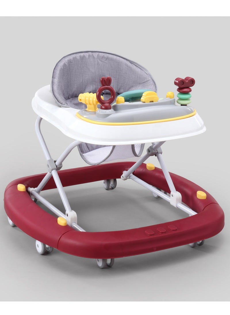 BABYCARA Infants Musical Baby Walker and Rocker Function With Adjustable Height  - Image 1