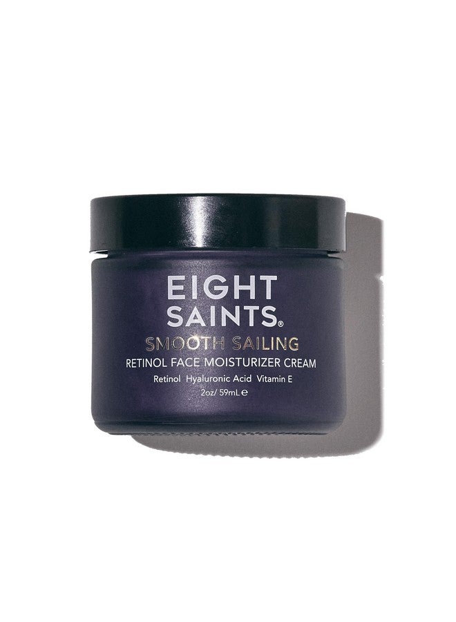 Eight Saints Retinol Facial Moistuizer Cream For Firming Face Neck & Eye Wrinkles And Lines Deep Hydrating Lotion Fragrancefree 2 Ounces - Image 1