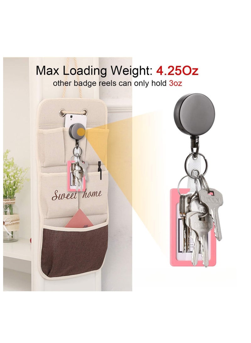 Generic Zinc Alloy Retractable Strong Easy Pull Keychain - Image 5