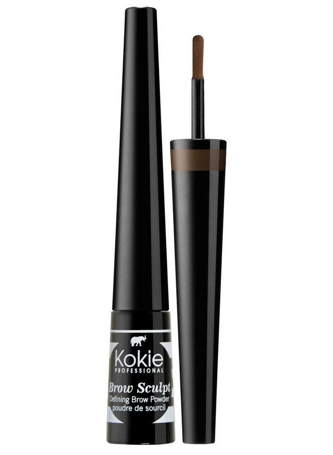 Kokie, Brow Sculpt Powder Medium Brown, 0.025 Ounce - Image 1