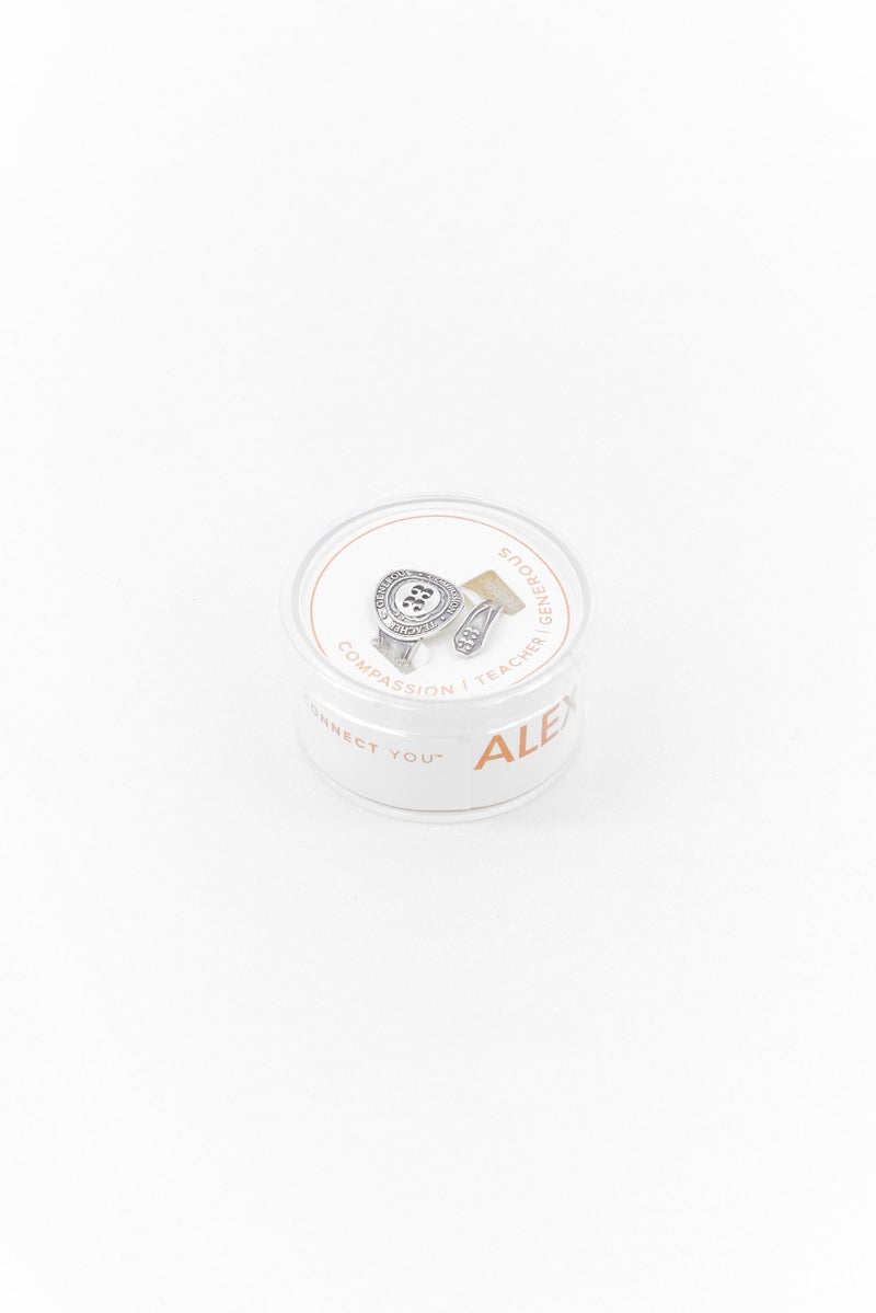 ALEX AND ANI Women Stainless Steel Spoon Ring, Silver  - Image 3