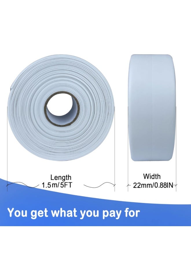 Sunspire Caulk Tape Self Adhesive,Caulking Tape for Bathroom Sealant Strip Caulk Strip,Waterproof Caulking Sealing Tape for Bathroom,Toilet,Kitchen Countertop,Bathroom,Toilet - Image 2