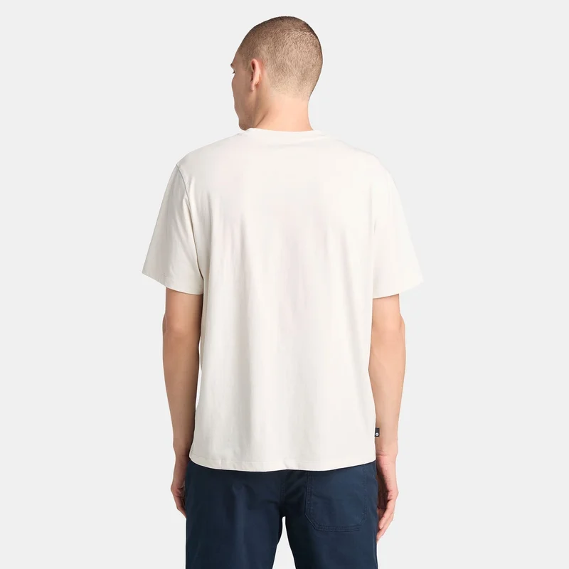 Timberland Men's Front Seasonal Stack Logo T-Shirt