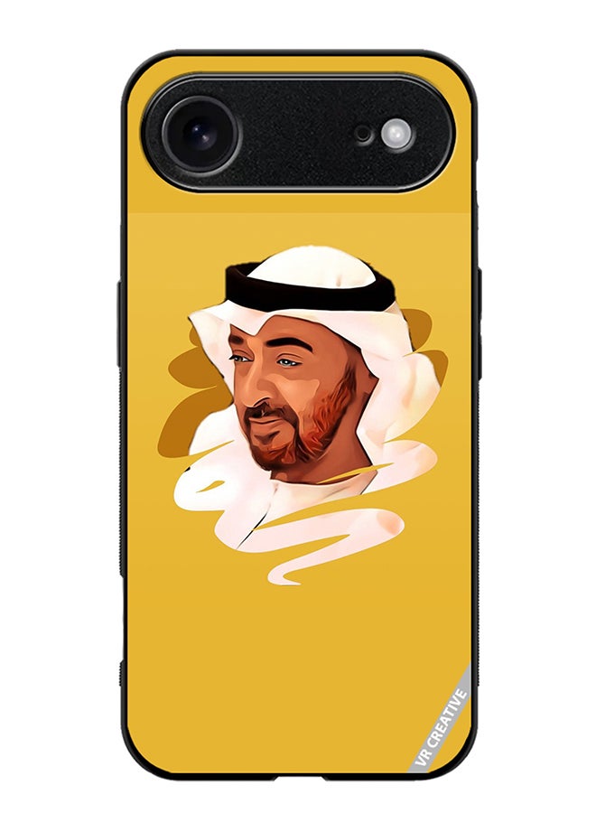 Protective Case Cover For Apple iPhone 17 Air Sheikh Mohamed Bin Zayed Al Nahyan Design Multicolour