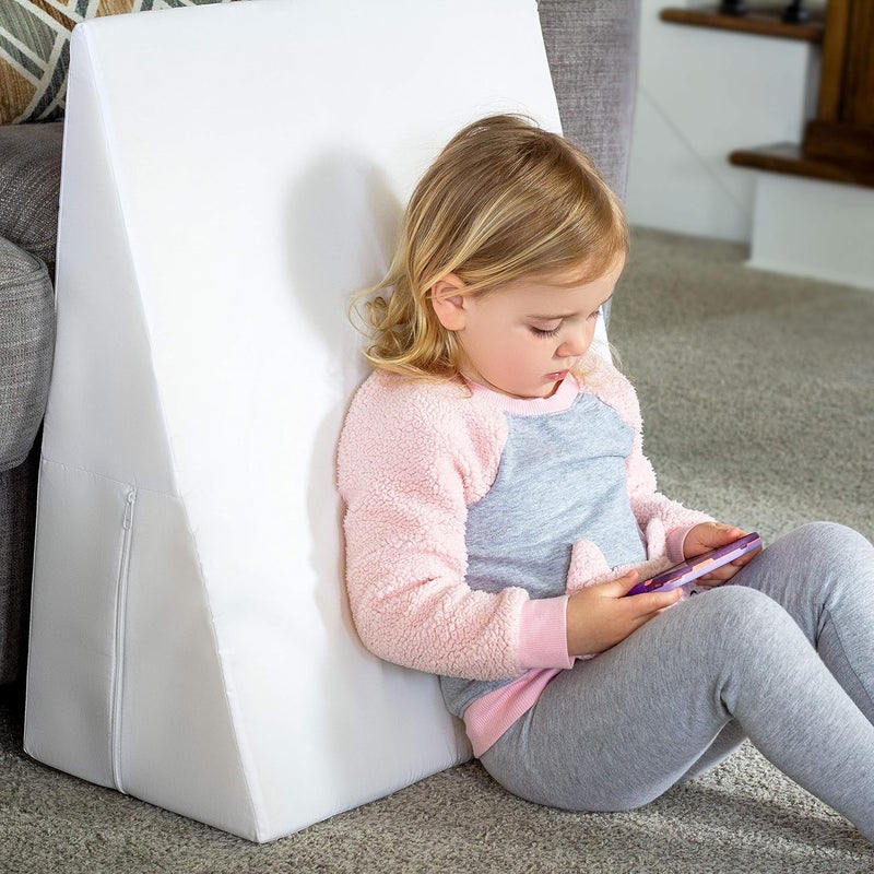 DMI وسادة دمي المائلة وسادة مثلثية مع انحدار مرتفع لآلام الرقبة والصداع والارتجاع ودعم الكتفين وآلام الظهر ودعم القدم وآلام الركبة أو متلازمة الساق غير المستقرة 24x24x12 بوصة عبوة من 2 - Image 3