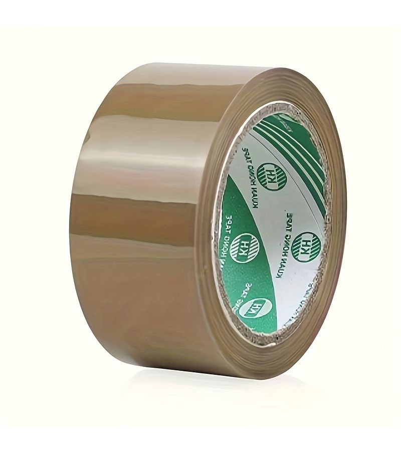 شريط تغليف شحن بني سميك 48 ملم ثقيل التحمل بطول 55 ياردة - Image 1