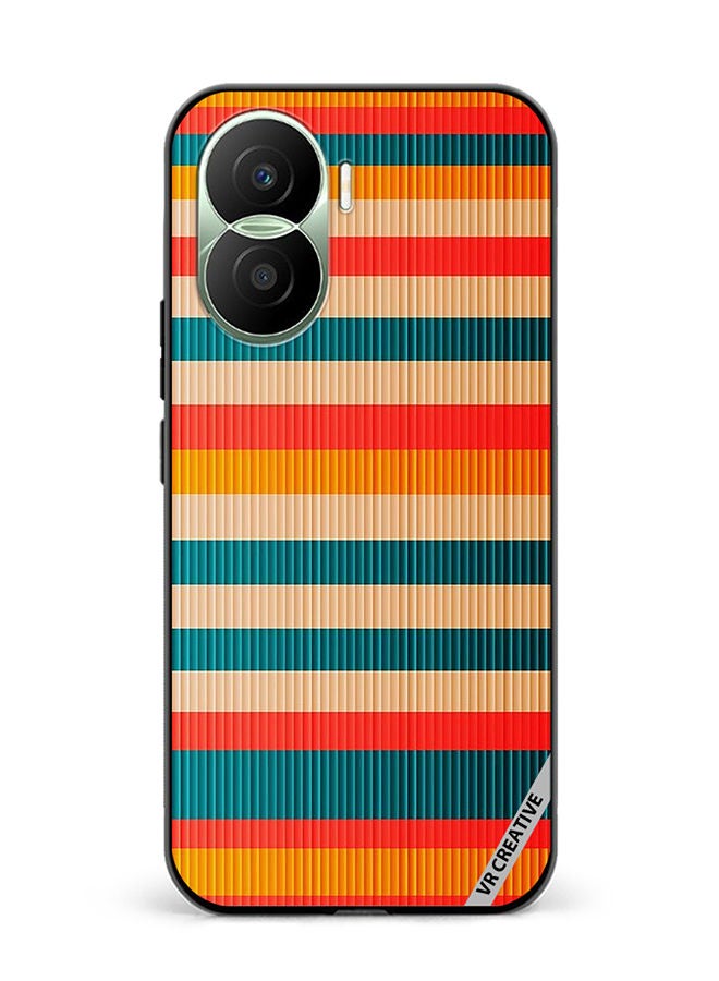 VR CREATIVE Protective Case Cover For Honor Play7T Pro Texture Design Multicolour - Image 1
