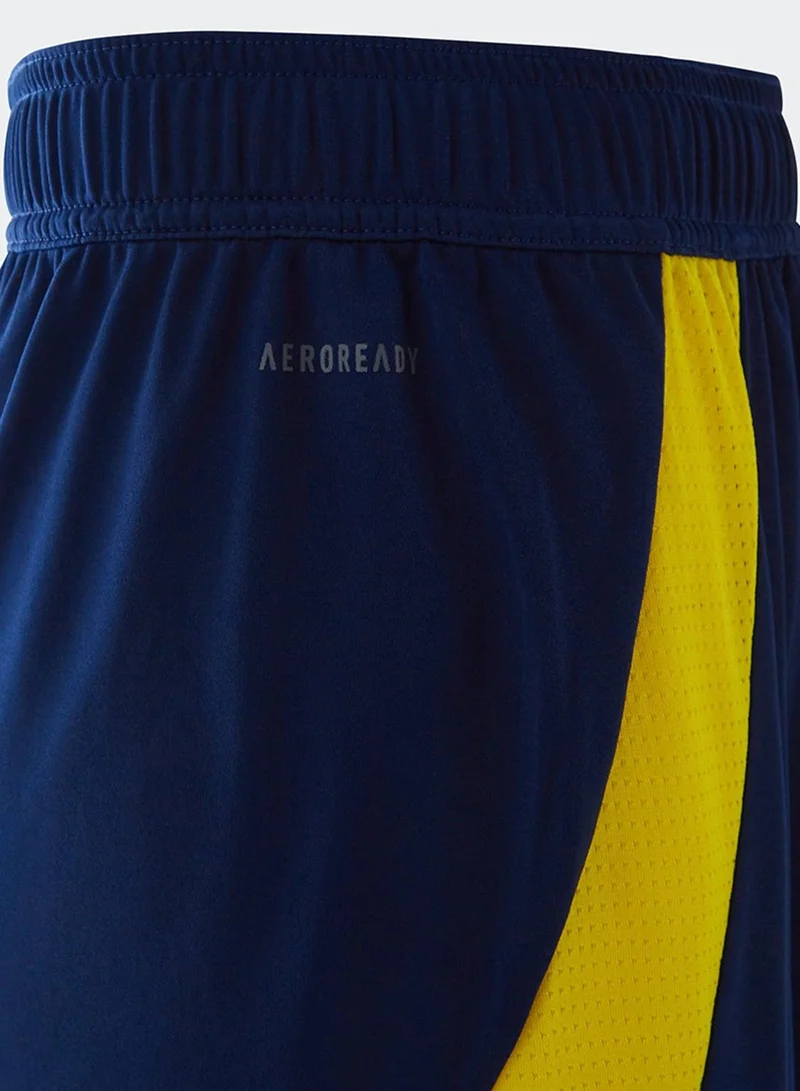 adidas شورت كرة قدم قصير أزرق لنادي النصر للأولاد 128