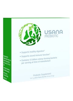 USANA USANA Probiotic Supplement to Support Digestive Health* - Gluten Free - Sugar Free - Dairy Free - 14 Stick Packs  - Image 1