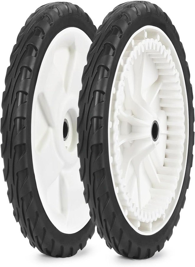 Sutmorly Turfson Replaces Toro Drive Wheel 119-0311 205-360 Self propelled Lawn Mower Front Drive Wheels 8" 20330 20339 20350 20370 20954 137-4832 Set of 2 - Image 1