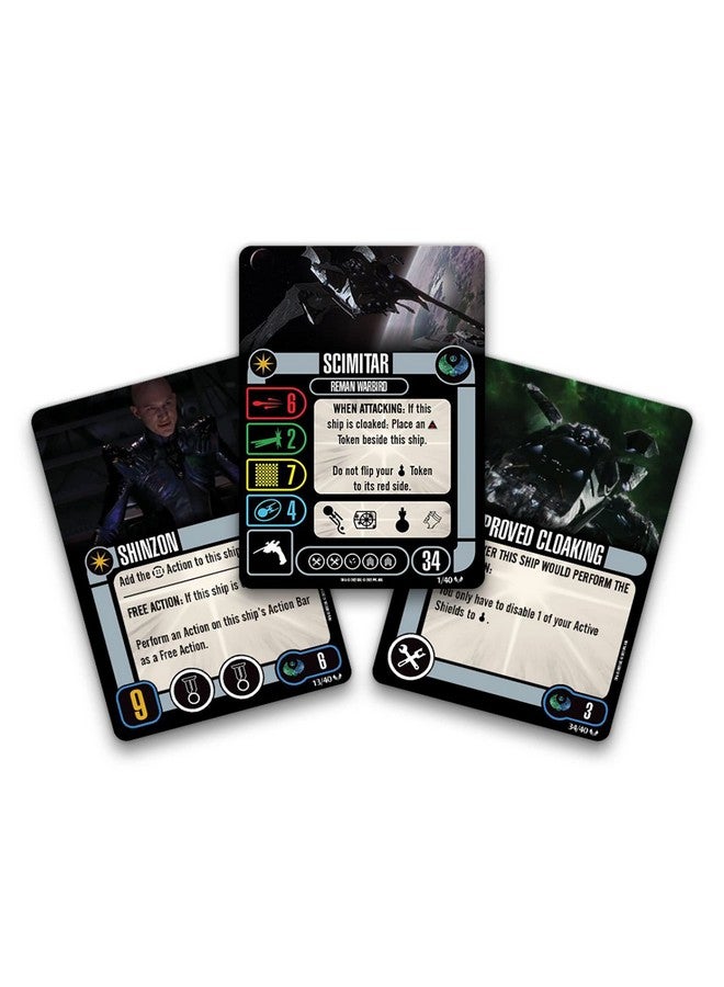 WizKids Star Trek: Attack Wing: Romulan Faction Pack - Secrets of The Tal Shiar - Image 2