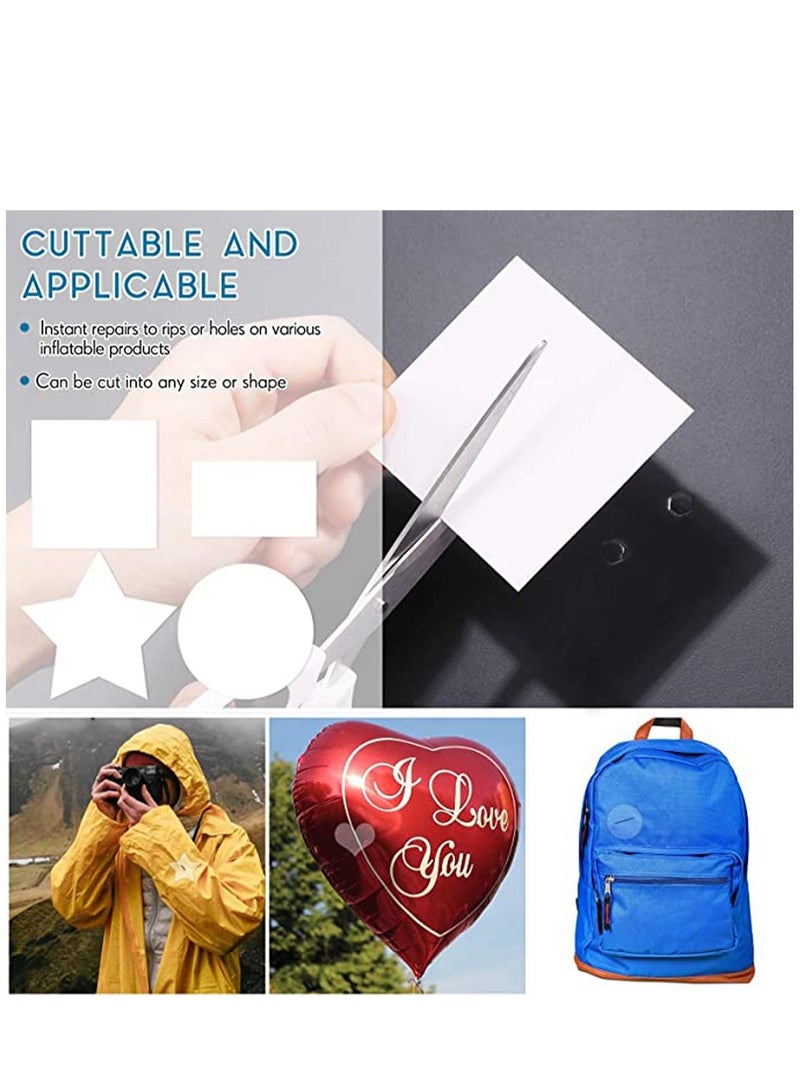 Captaintech 20 Pieces TPU Inflatable Patch Repair Kit, Air Mattresses Repair Tool for Inflatable Toys Swimming Pools Ring Inflatable Boats - Image 5