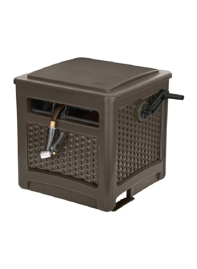 suncast Smart Trak Free Standing Hideaway Hose Reel Brown 7794290 - Image 1