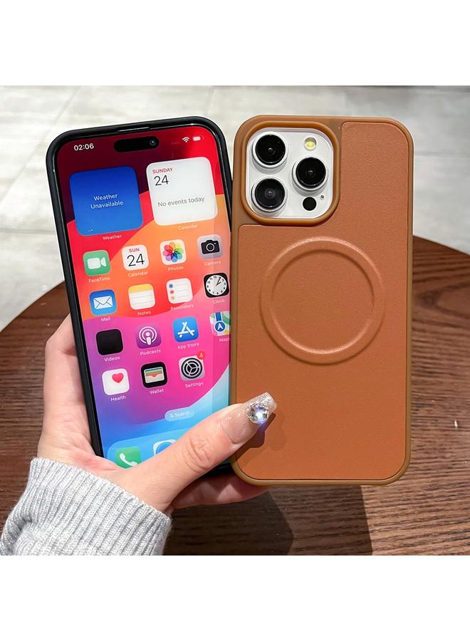 S-TOP Case For iPhone 14 Pro 2 in 1 MagSafe Magnetic Silicone Leather Phone Case - Image 2