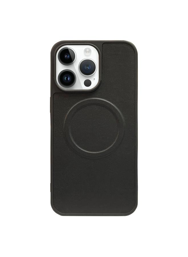 S-TOP Case For iPhone 14 Pro 2 in 1 MagSafe Magnetic Silicone Leather Phone Case - Image 1