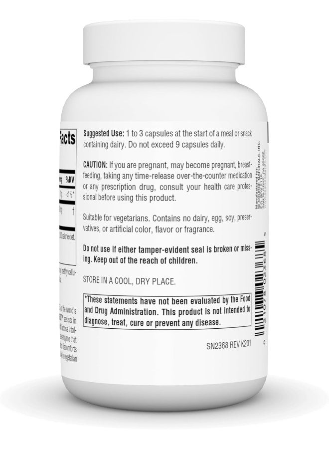 Source Naturals Lactase Digest 30 Mg. 180 Capsules  - Image 2
