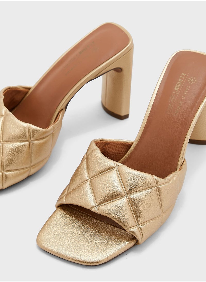 CALL IT SPRING Annalie Quilted Sandals  - Image 4