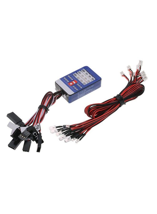 Goolsky 12 Led Lighting System Kit Steering Brake Smart Simulation Flash Lights For 1/10 Scale Models Rc Car Yokomo Tamiya Hsp Hpi Axial Rc4Wd Traxxas - Image 2