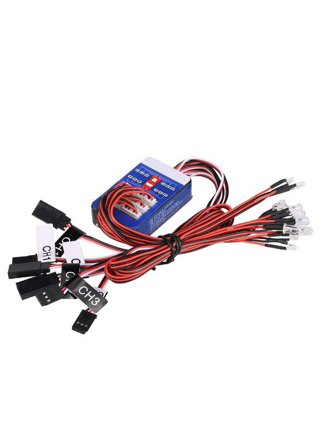 Goolsky 12 Led Lighting System Kit Steering Brake Smart Simulation Flash Lights For 1/10 Scale Models Rc Car Yokomo Tamiya Hsp Hpi Axial Rc4Wd Traxxas - Image 4