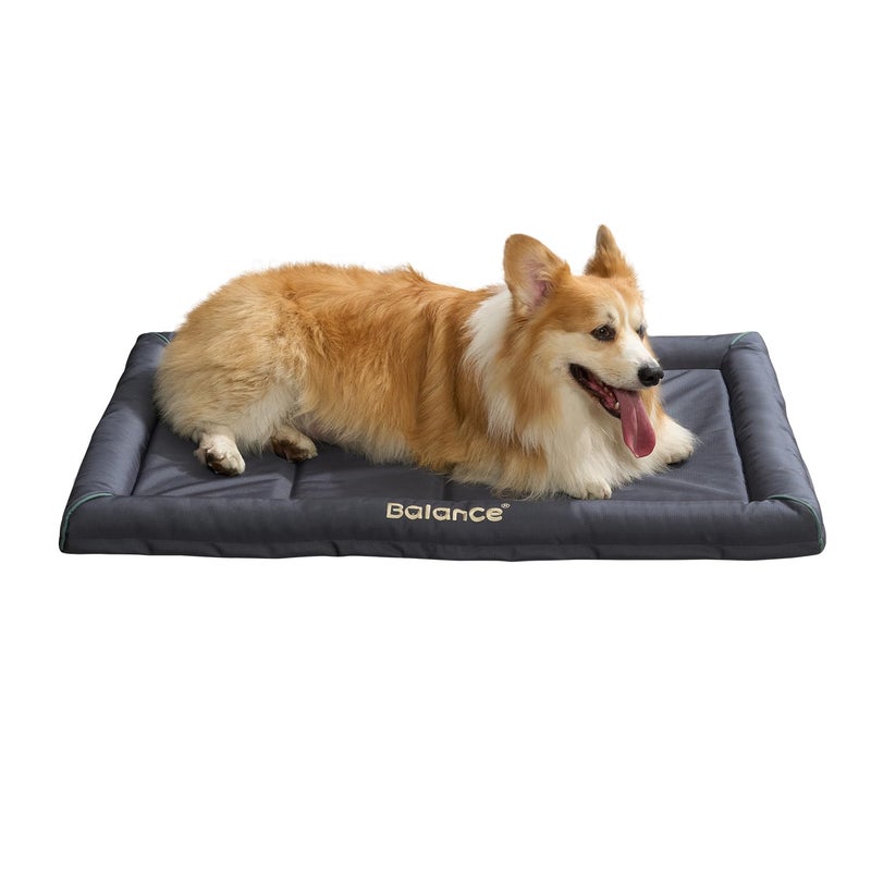 BALANCE Oxford Dog Bed for Extra Large Dogs, Waterproof Dogs Crates Pad Outdoor XL Dog Crate Mat, Wipe Clean & Easy Rinse, 42 inch - Image 1