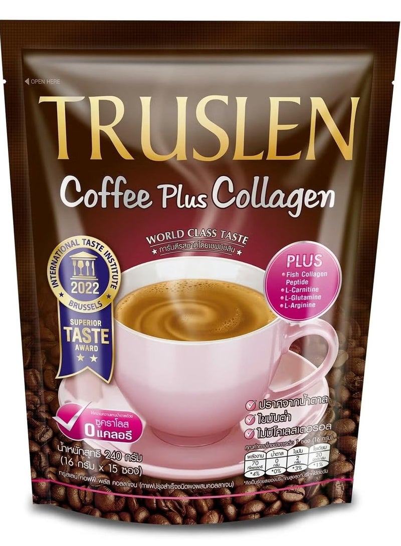 Truslen Coffee Plus Collagen – Thailand’s No.1 Diet Coffee for Healthy Skin - Image 1