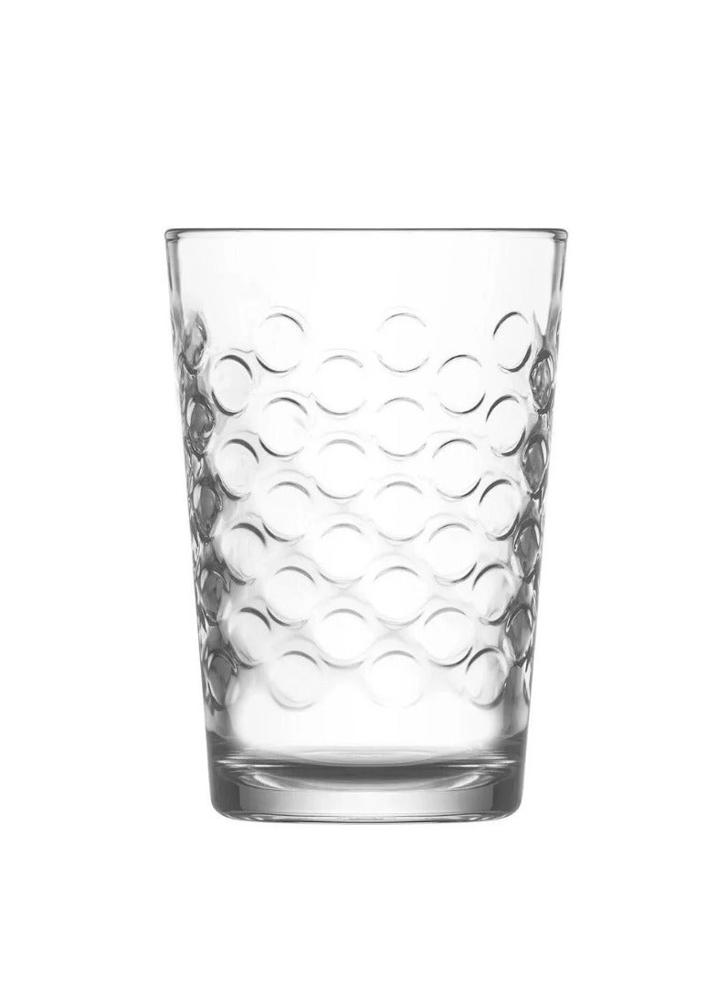 LAV 6 Pieces Sedef Water Glass Set 205 Ml - Clear - Image 1