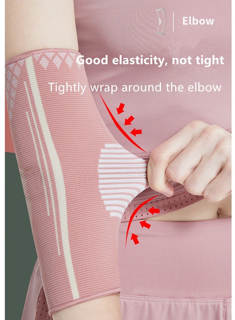 NIBEMINENT 5-Piece Sports Protector Professional Knee Wrist Palm and Ankle Women's Sports Equipment Set For Running, Exercise - Image 3