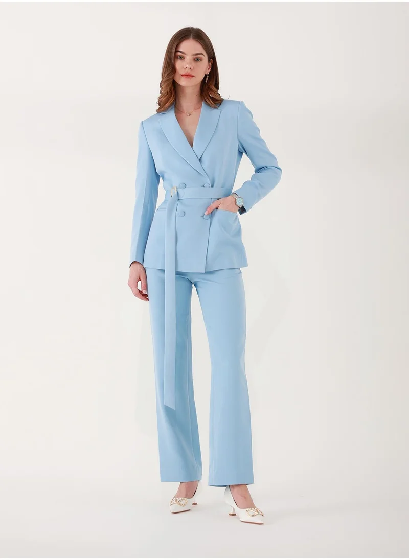 IZEL Celeste Two Piece Suit Set With pants