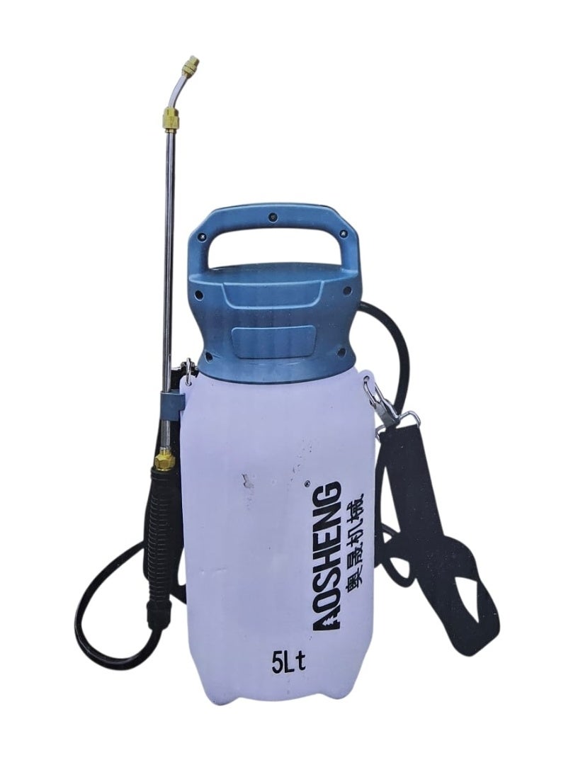AOSHINENG 5L Electric Backpack Garden Sprayer with Rechargeable Lithium Battery for Multi-Purpose Liquid Spraying