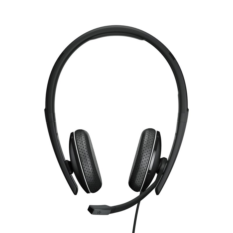 EPOS Adapt 165 USB-C II - Wired, Double-Sided Headset - 3.5mm Jack and USB-C Connectivity - UC Optimized - Superior Stereo Sound - Enhanced Comfort - Call Control - Black - Image 4