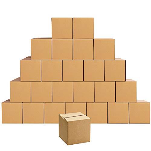 Edenseelake Shipping Boxes Small 5 x 5 x 5 inches Cardboard Boxes, 25 Pack - Image 1