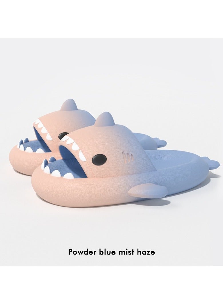 Style Women's sandals, slippers, cartoon shark slippers, indoor and outdoor couples