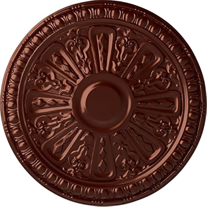 CM18RA2ACS RAYMOND CEILING MEDALLION, ANTIQUE COPPER - Image 1