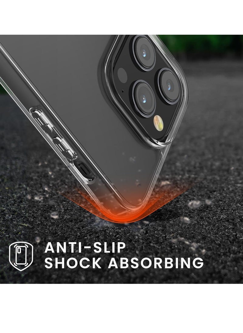 Raxoom 5-in-1 Clear Case Set for iPhone 15 Pro Max â€“ Transparent Design with Screen & Camera Protectors Included - Image 4