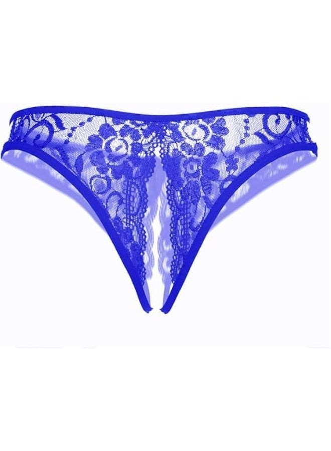 Hanady Sexy Women's Lace Floral Lingerie with Elegant Bow in the Middle - Distinctive Feminine Underwear Hn 8027 - Image 3