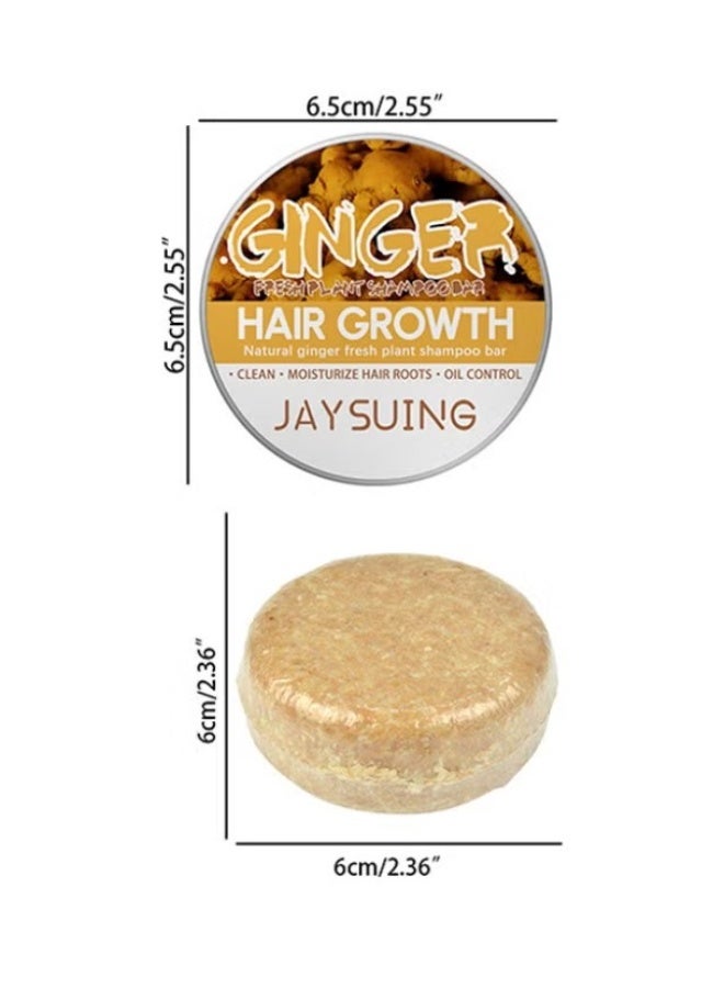 Jay Suing Ginger Hair Growth Shampoo Bar – Natural Herbal Strengthening Cleanser for Stronger, Fuller Hair - Image 5