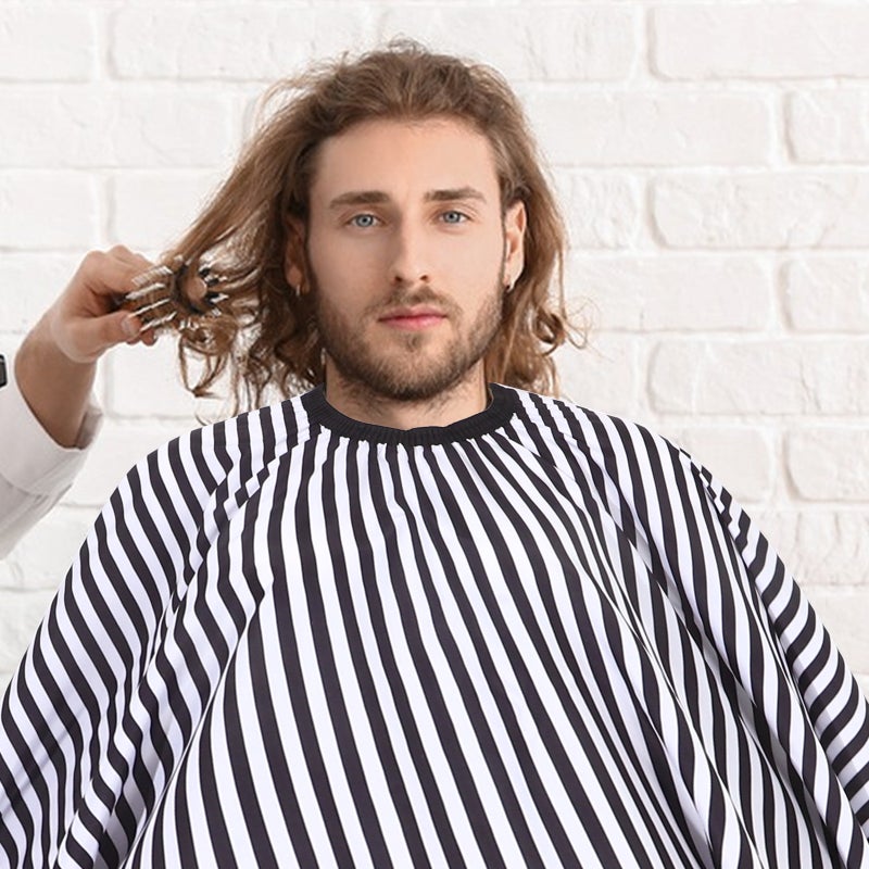 Professional Haircut Cape Static-free Hair-free Apron with Closure - Image 4