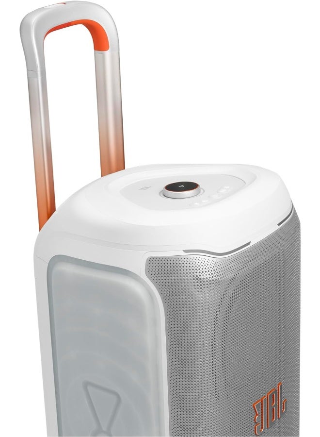 جي بي إل JBL PartyBox 330 Portable Party Speaker with LED Light Show, White JBLPB330WHTUK white - Image 5