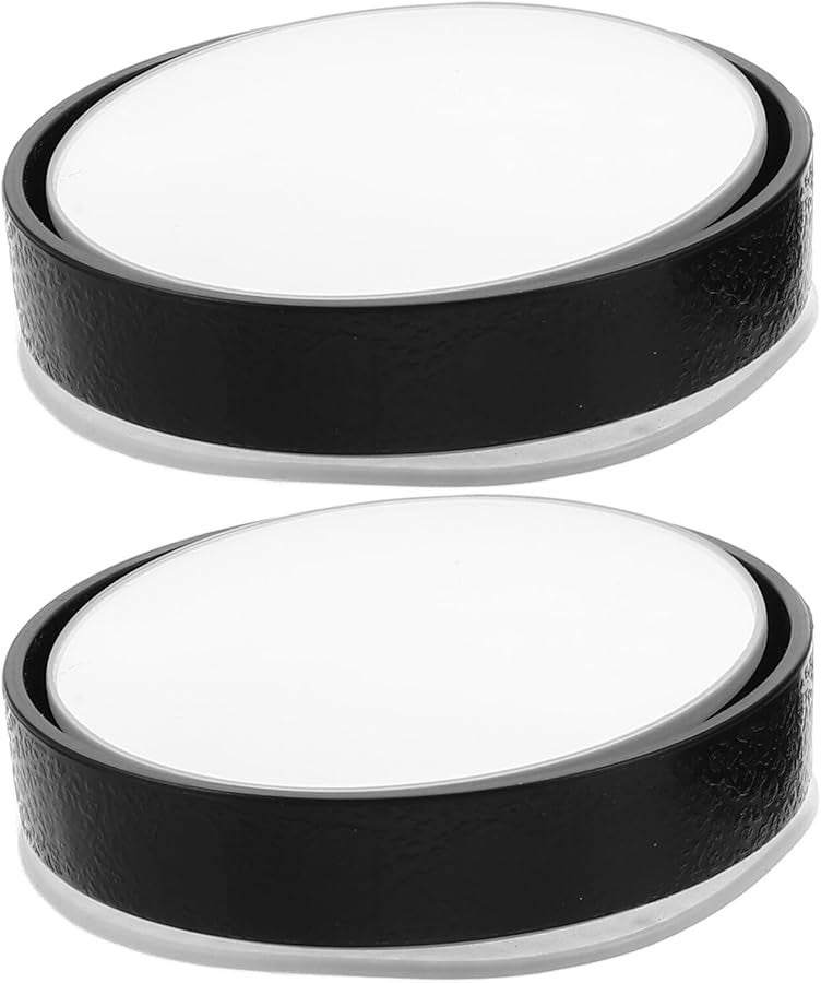Universal Car Rearview Mirror 2 Pack Suction Cup Blind Spot Wide Angle Adjustable - Image 1